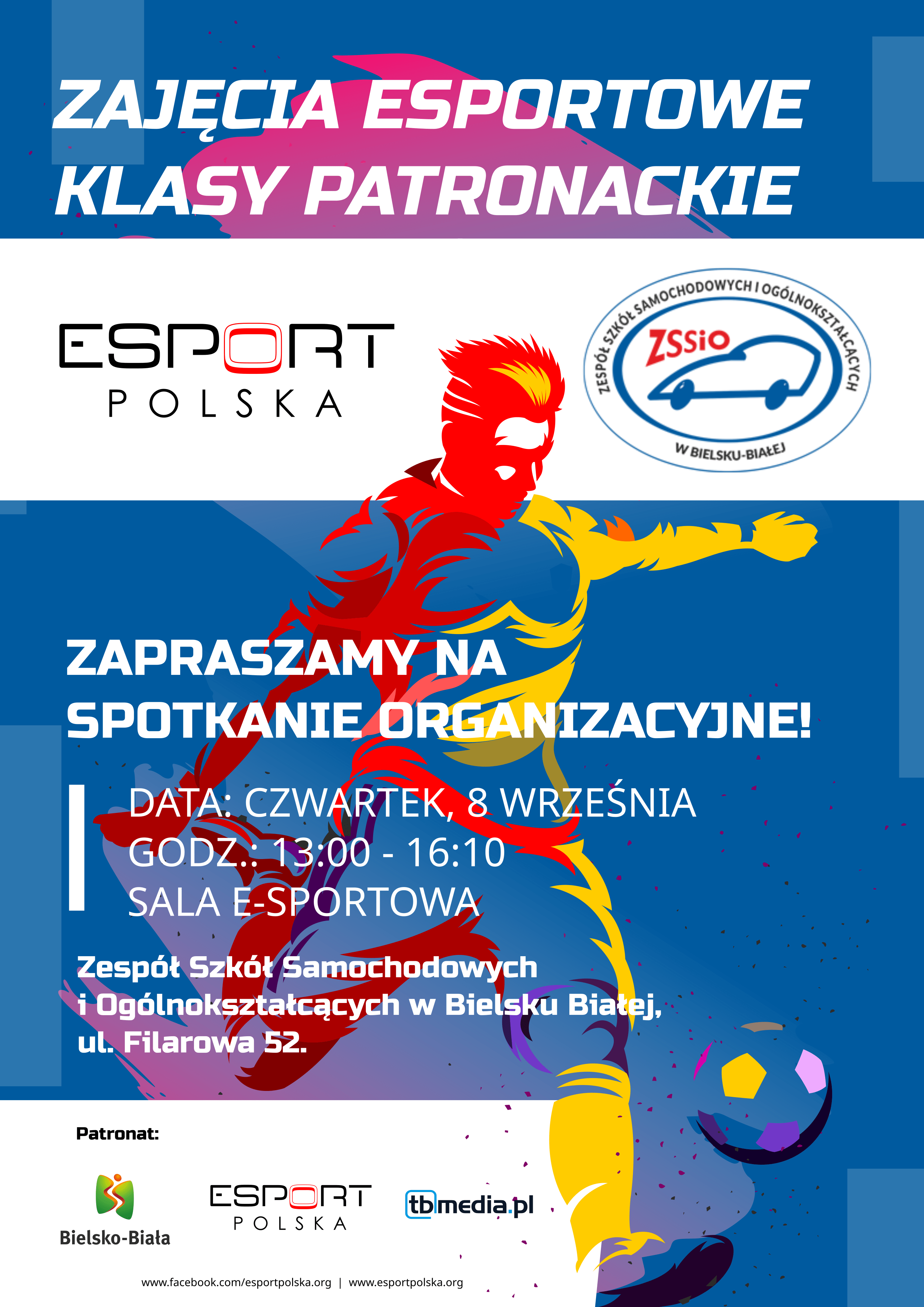 Zajęcia Esportowe dla uczniów ZSSiO w Bielsku-Białej